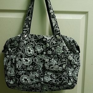 Thirty One Black & White purse